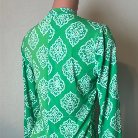 Eci New York Women’s Sheath Midi Dress Long Sleeve100%Cotton Size S - Picture 9 of 11